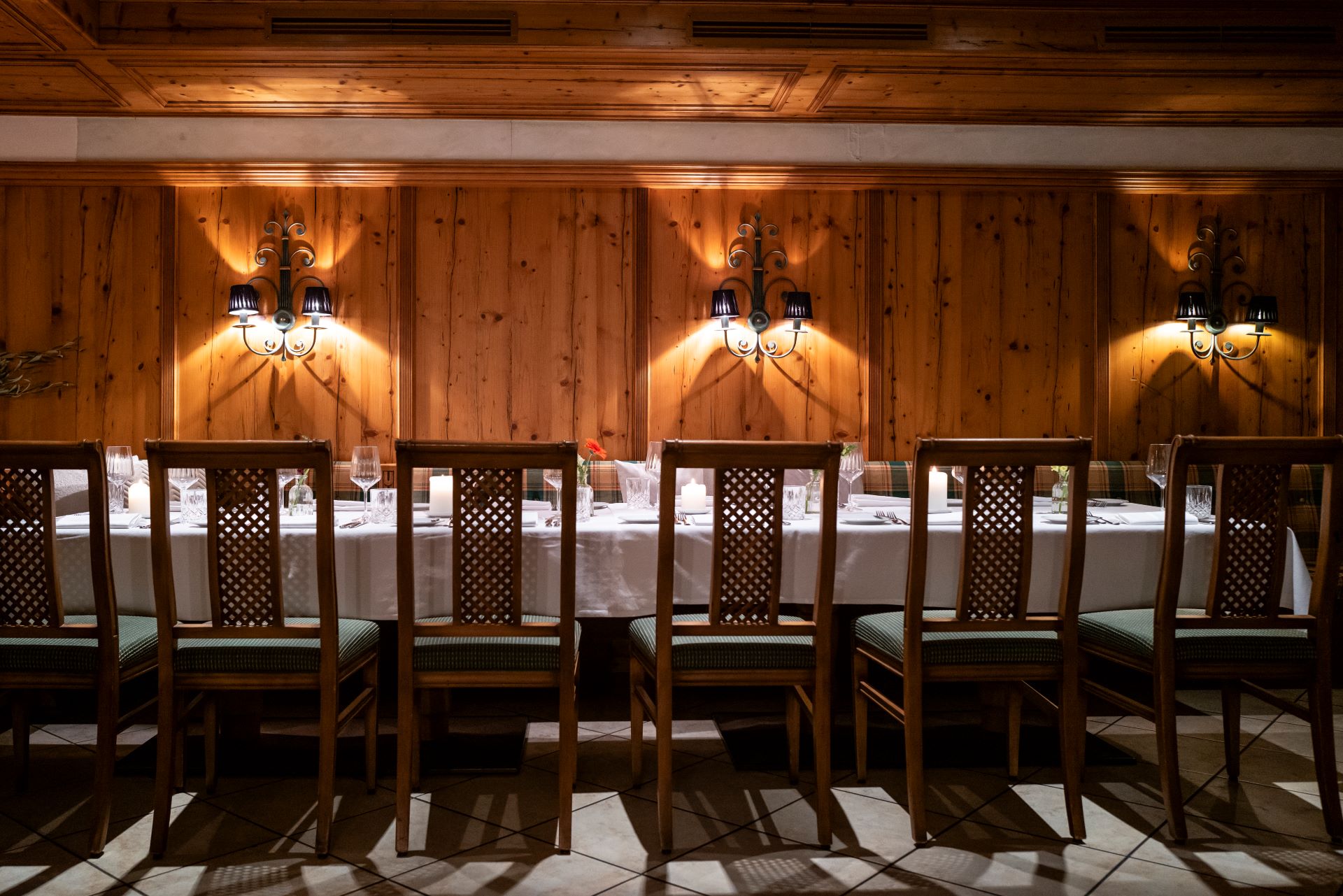 Candle Light Dinner für zwei Personen in einer typischen, fränkischen Stube